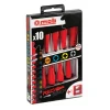 marque pas cher JEU 10 TOURNEVIS REDGRIP 2 F + 4 TORX + 2 PH+2 PZ MOB – 9129000801MOB OUTILLAGE 5