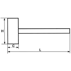 MASSETTE SANS REBOND SAM OUTILLAGE-322-38Z en ligne vente 6